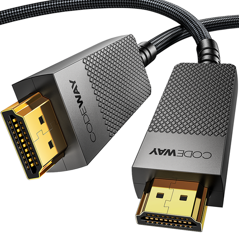 코드웨이 하이브리드 HDMI v2.1 8K 광케이블, 2m, 1개