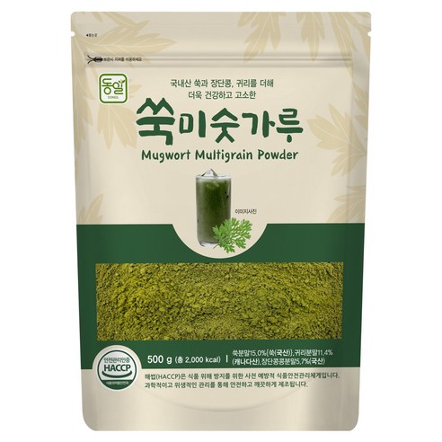 동일 쑥미숫가루 500g, 1개 솔직 후기 | 실사용자 리뷰 분석 - 상품 이미지 1