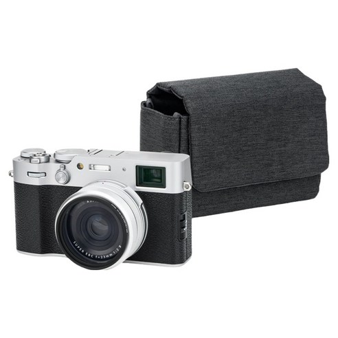 JJC 후지 X-E5 X100VI X100V 카메라 파우치 캐논 V1 케이스, 1개, CB-M DGRAY