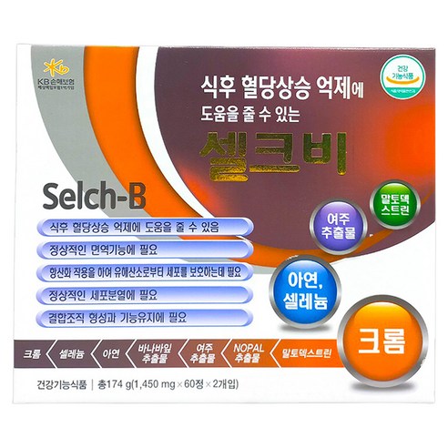NATURAL LIFE NUTRITION 캐나다 selch-B 식후 혈당상승 억제에 도움을 줄 수 있는 셀크비 174g