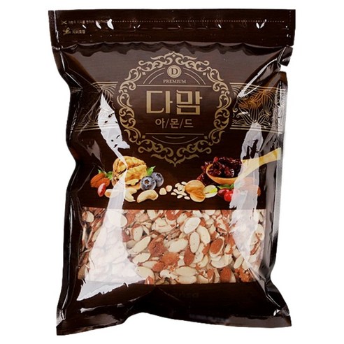 다맘 슬라이스 아몬드, 1kg, 1개