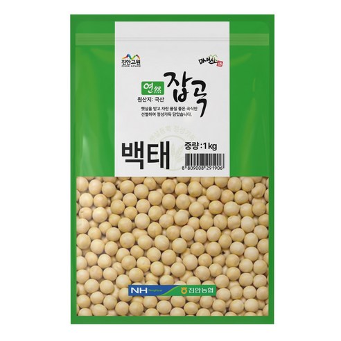 마이산 백태 국내산, 1kg, 1개