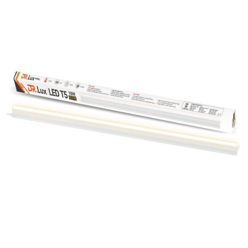 닥터룩스 T5 10W LED 간접조명 600mm, 전구색, 1개