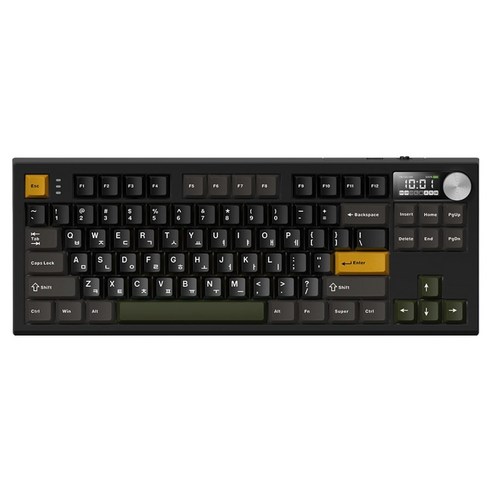 프리플로우 8K 블루투스 기계식 유무선 텐키리스 키보드, 메카닉 블랙, Archon AK47 PRO, 경해축