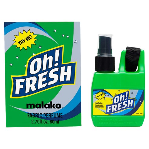 말라코 오 프레쉬 섬유 향수, 1개, 80ml, 피그말리온 진한 무화과향