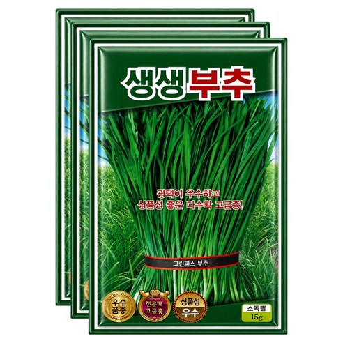 씨앗팜 생생 부추 씨앗 15g
