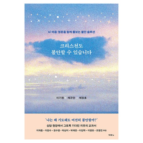 크리스천도 불안할 수 있습니다:뇌 마음 영혼을 함께 돌보는 불안 솔루션, 두란노서원, 이기원, 채규만, 채정호