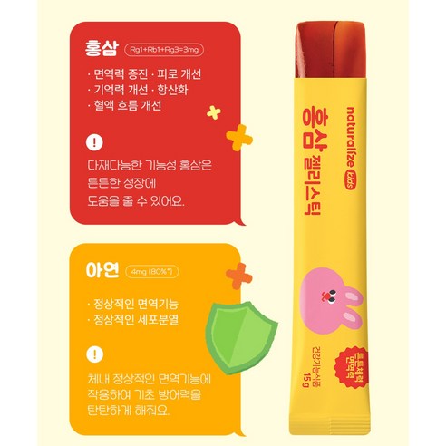 네추럴라이즈 키즈 홍삼 젤리스틱 14p 210g, 1개 맛있게 먹은 솔직 후기 - 상품 이미지 4