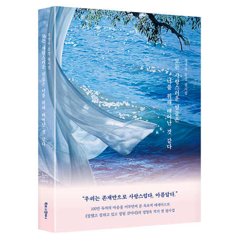 모든 사랑스러운 말들은 너를 위해 태어난 것 같다:정영욱 문장 필사집, 정영욱, 북로그컴퍼니