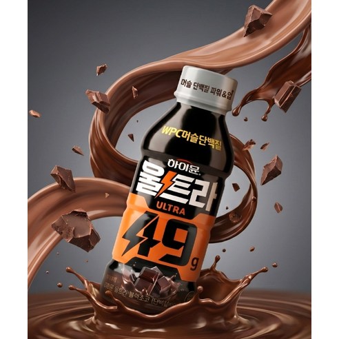 하이뮨 프로틴 울트라 블랙초코 400ml, 6개 이미지 3