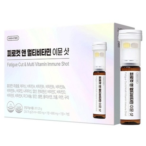 그린스토어 피로컷 앤 멀티비타민 이뮨샷 201.25g
