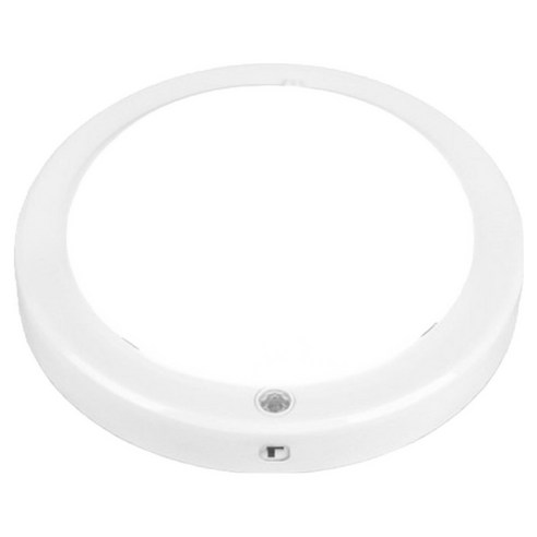 이엘라이팅 유백 원형 센서등 LED20W, 화이트 + 주광색, 1개
