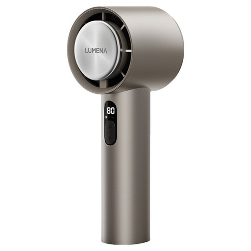 루메나 FAN JET ULTRA PLUS 프리미엄 아웃도어 휴대용 냉각 선풍기, 티타늄베이지