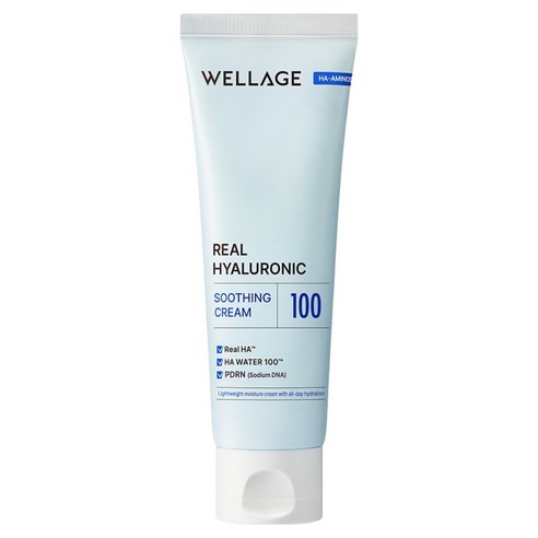웰라쥬 리얼 히알루로닉 수딩 크림, 1개, 80ml