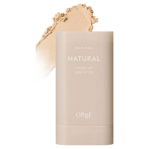 OBge 내추럴 톤업 선스틱 SPF50+ PA++++, 18g, 1개