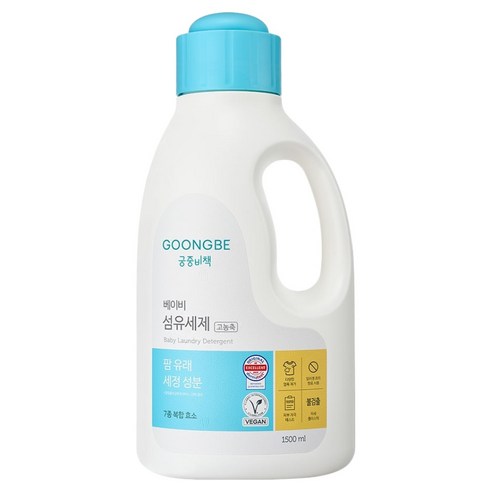 궁중비책 베이비 비건 섬유세제, 1개, 1.5L