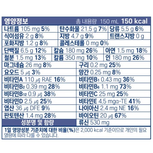 세브란스케어 구수한맛 미니 완전균형 영양식 150ml, 8개 이미지 4