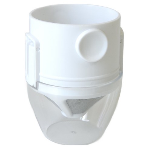 빈플랜트 반영구 드립백 재사용 커피 필터, 화이트, 1개