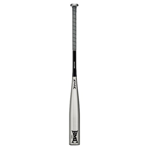 BMC 아이코닉 고수명 알로이 야구배트 793g, 실버블랙, 1개