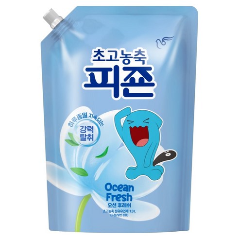 피죤 초고농축 오리지널 오션후레쉬 리필, 1개, 1.3L