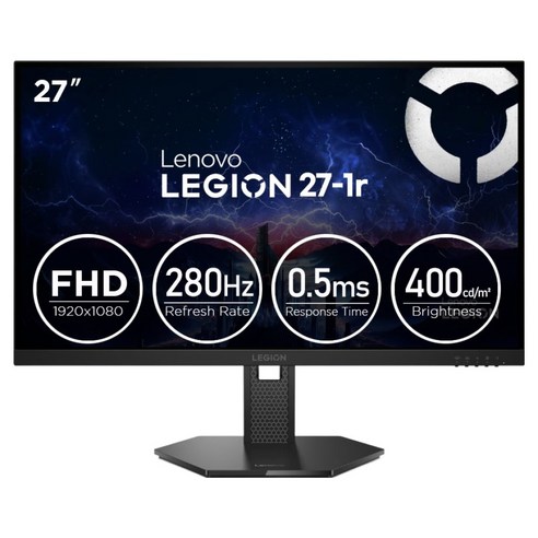 레노버 FHD Legion 27-1r 280Hz 400nits IPS 패널 피벗 게이밍 모니터, 68.5cm, 68F9GAC4KR
