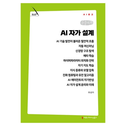 AI 자가 설계 큰글자책, 커뮤니케이션북스, 최성자