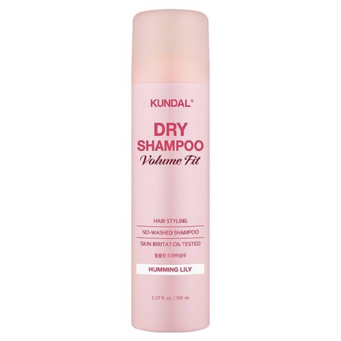 쿤달 노워시 볼륨핏 드라이샴푸 허밍릴리향, 1개, 150ml