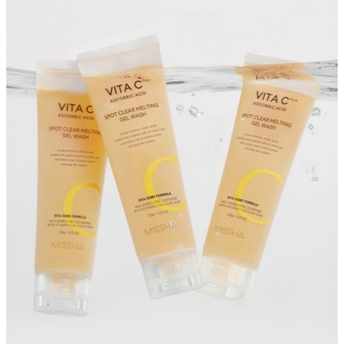 미샤 비타씨플러스 스팟 클리어 멜팅 젤워시 이미지 2