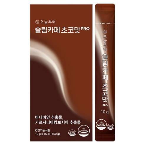 오늘부터 슬림카페 초코맛 PRO, 150g, 1개