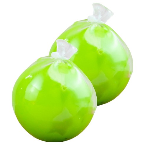 토이토 청사과 왁뿌 말랑이 스트레스볼, 그린, 65g, 2개