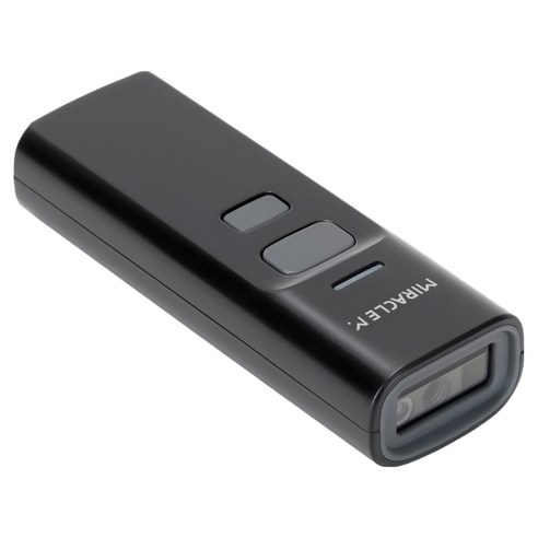 미라클엠 POS 물류 매장용 무선 바코드스캐너 1D 2D QR코드 리더기, 1개, MQ350W