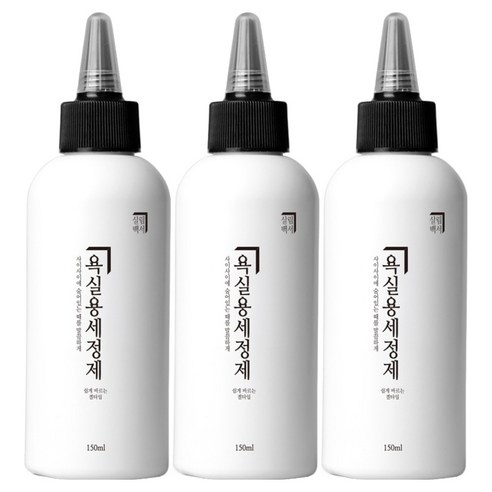 살림백서 바르는 욕실용 세정제, 150g, 3개