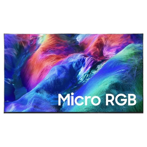 삼성전자 4K UHD QLED Micro RGB TV, 방문설치, 벽걸이형, KMR65RH85AFXKR, 163cm(65인치)