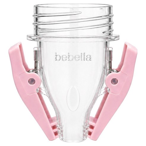 Bebella 스펙트라 시밀레 메델라 깔대기 호환 와이드형 유축클립, 혼합색상, 1개