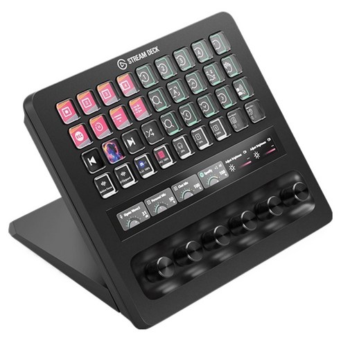 엘가토 36버튼 대형 다이얼 컨트롤러, 1개, Stream Deck+ XL