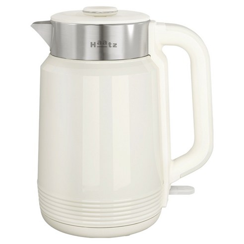 하츠 이지보일 전기포트 1.7L 크림화이트, CKT-1700G(WH)