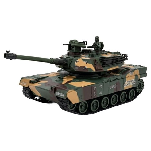 레프리카 2.4GHz 1/24 T-60 슈팅 탱크 RC Item No.117166, 혼합색상, 1개