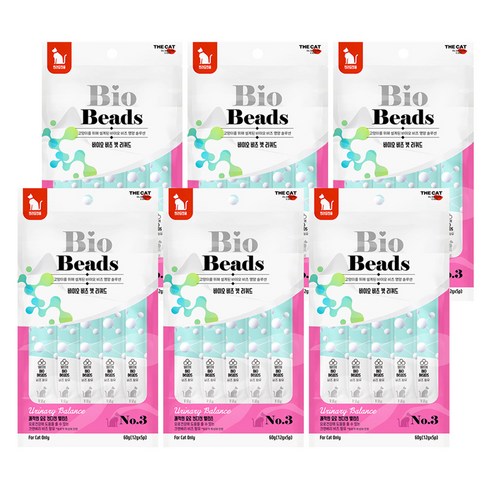 더캣 고양이 비비캣 캡슐이 보이는 짜먹는 영양 간식 5p, 60g, 요로 건강, 6개