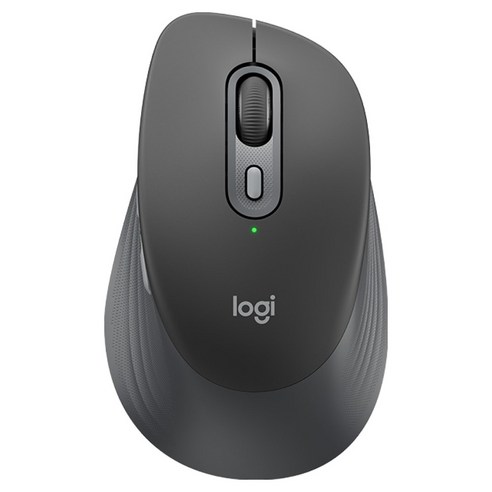 로지텍 무소음 무선 마우스, 그래파이트, M840L