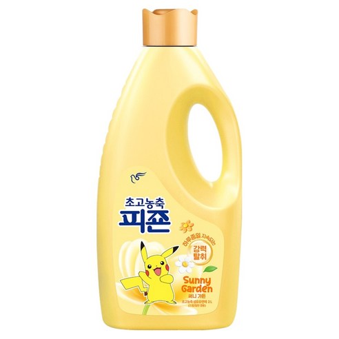 피죤 초고농축 오리지널 섬유유연제 써니가든 본품, 1개, 2L