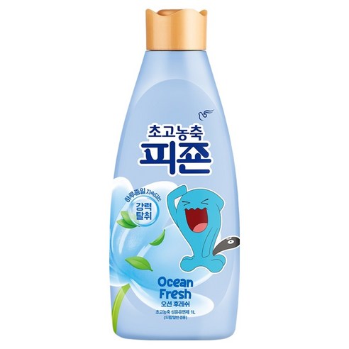 피죤 초고농축 오리지널 섬유유연제 오션후레쉬 본품, 1개, 1L