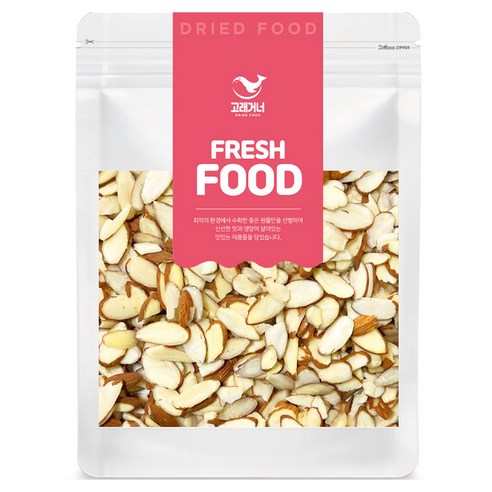 고래거너 아몬드 슬라이스, 1kg, 1개
