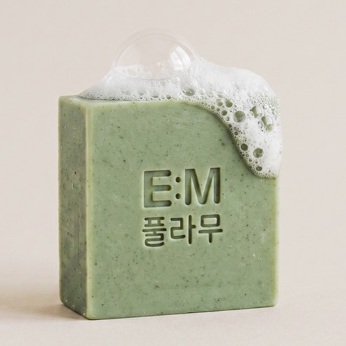 에버미라클 EM 풀라무 프리미엄 진정 쑥비누 솔직 후기 | 실사용자 리뷰 분석 - 상품 이미지 3