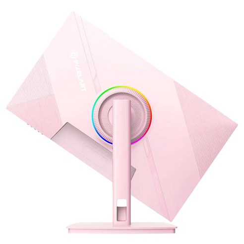 픽셀아트 QHD AURORA IPS 리얼 120Hz 멀티스탠드 모니터, PAQ2712CMP(핑크 일반), 68.58cm