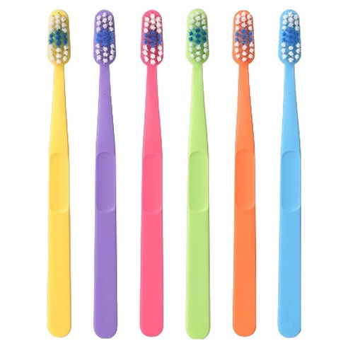 조르단 해피스마일 어린이 칫솔 2단계 6세 이상, 랜덤발송, 1개, 6개입