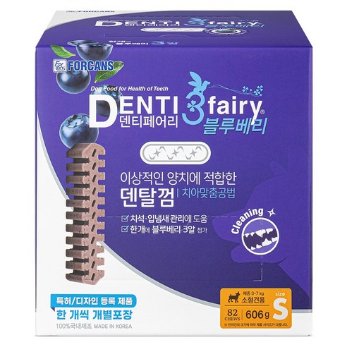 포켄스덴티페어리 강아지 덴탈껌 S, 606g, 1개