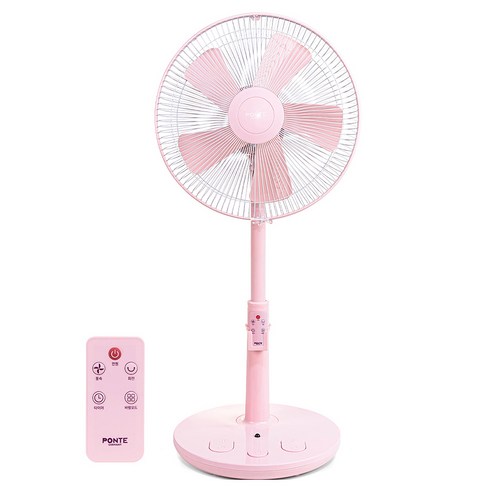폰테 초미풍 발터치 리모컨 선풍기, PTF-R2411F-P