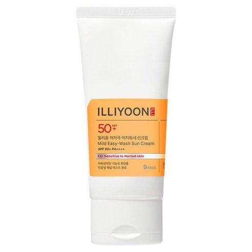 일리윤 저자극 이지워시 선크림 SPF50+ PA++++, 1개, 80ml