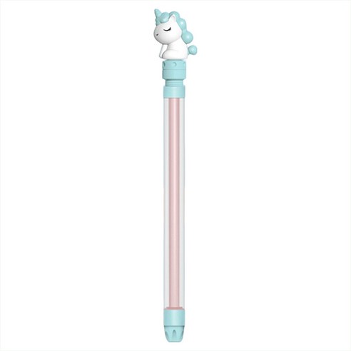토이토 주사기 펌프 물총 분수 물놀이 유니콘 분수형 48cm, 화이트, 1개