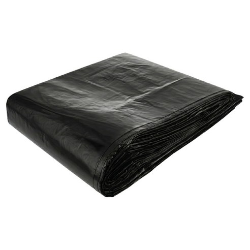 봉베리 배접 쓰레기 비닐봉투 검정 소 100p, 1개, 40L